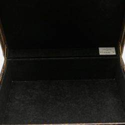 Pre Owned Louis Vuitton Brown Monogram Reverse Cotteville 40