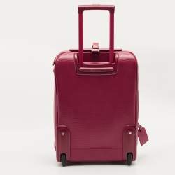 Pre Owned Louis Vuitton Grenade Epi Leather Pegase 55 Luggage