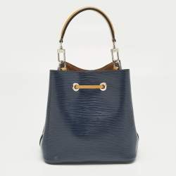 Pre Owned Louis Vuitton Indigo/Safran Epi Leather NéoNoé BB Bag