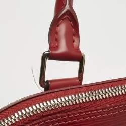 Pre Owned Louis Vuitton Rubis Epi Leather Alma PM Bag