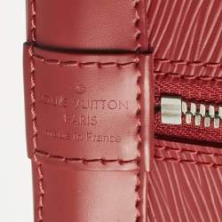 Pre Owned Louis Vuitton Rubis Epi Leather Alma PM Bag