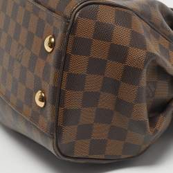 Pre Owned Louis Vuitton Damier Ebene Canvas Trevi PM Bag