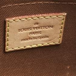 Pre Owned Louis Vuitton Khaki Monogram Canvas Multi Pochette Accessories Bag