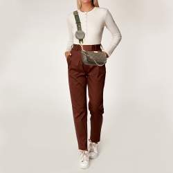 Pre Owned Louis Vuitton Khaki Monogram Canvas Multi Pochette Accessories Bag