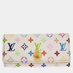 Pre Owned Louis Vuitton Monogram Multicolor Multicles 4 Key Case