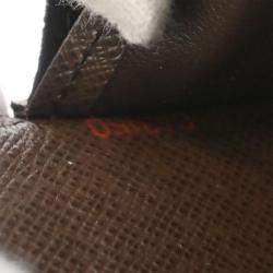 Pre Owned Louis Vuitton Damier Portefeuille Sistina Wallet