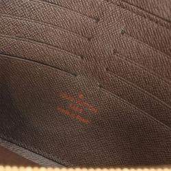 Pre Owned Louis Vuitton Damier Portefeuille Sistina Wallet