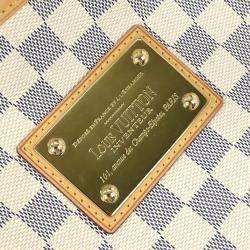 Pre Owned Louis Vuitton Damier Azur Galliera PM Shoulder Bag