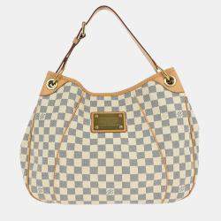 Pre Owned Louis Vuitton Damier Azur Galliera PM Shoulder Bag