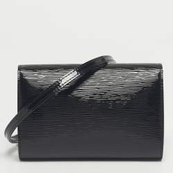 Pre Owned Louis Vuitton Black Electric Epi Leather Louise PM Bag