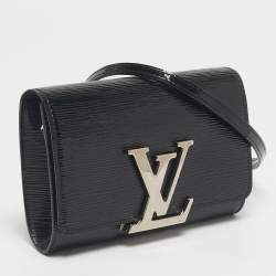 Pre Owned Louis Vuitton Black Electric Epi Leather Louise PM Bag