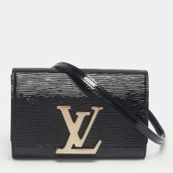 Pre Owned Louis Vuitton Black Electric Epi Leather Louise PM Bag