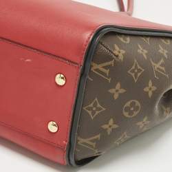 Pre Owned Louis Vuitton Cherry Monogram Canvas and Leather Kimono Bag