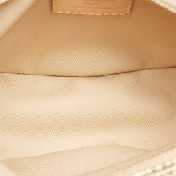 Pre Owned Louis Vuitton Gold Monogram Canvas Loop Bag