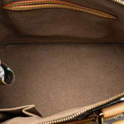 Pre Owned Louis Vuitton Black Monogram Multicolore Alma PM