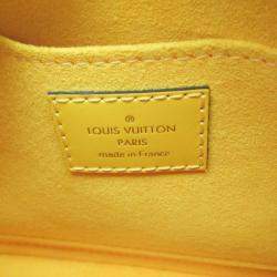 Pre Owned Louis Vuitton Epi Alma mini Shoulder Bag Citron Yellow
