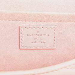 Pre Owned Louis Vuitton Pink New Wave Chain Bag MM