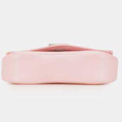 Pre Owned Louis Vuitton Pink New Wave Chain Bag MM