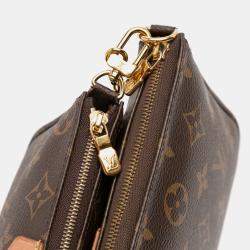 Pre Owned Louis Vuitton Brown Monogram Multi Pochette Accessoires