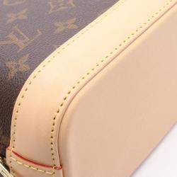 مملوكة مسبقًا Louis Vuitton Alma Backpack Coated Canvas And Leather Monogram Brown