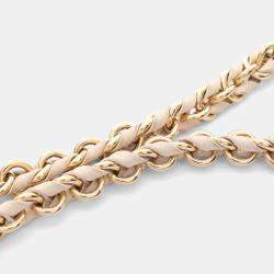 Pre Owned حقيبة كتف لويس فويتون مالتي بوشيت أكسسوارات جلد مطمورغرام إمبريانت كريمي