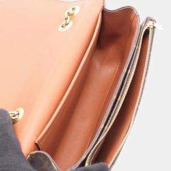 Pre Owned Louis Vuitton Marceau Brown Monogram Coated Canvas Leather Shoulder Bag