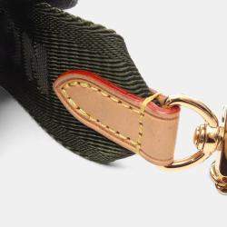 Pre Owned Louis Vuitton Multi Pochette Accessoires Shoulder Bag In Coated Canvas And Leather With Monogram Design  Brown Khaki