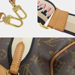 Pre Owned Louis Vuitton Speedy Bandouliere 20 Handbag Monogram Canvas