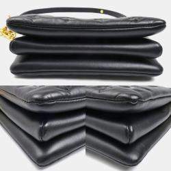 Pre Owned Louis Vuitton Coussin Bb 2-Way Shoulder Bag  Black