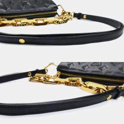Pre Owned Louis Vuitton Coussin Bb 2-Way Shoulder Bag  Black