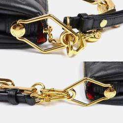 Pre Owned Louis Vuitton Coussin Bb 2-Way Shoulder Bag  Black