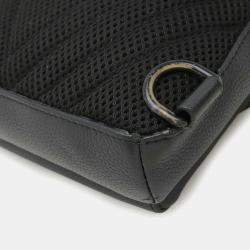Pre Owned Louis Vuitton Lv Aerogram Pilot Sling Bag  Body Shoulder Leather  Noir  Black