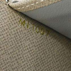 Pre Owned Louis Vuitton Monogram Dentelle Portefeuille Sarah Wallet