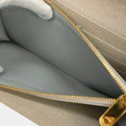 Pre Owned Louis Vuitton Monogram Dentelle Portefeuille Sarah Wallet