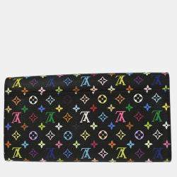 Pre Owned Louis Vuitton Multicolor Portefeuille Sarah Wallet