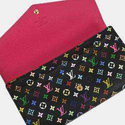 Pre Owned Louis Vuitton Multicolor Portefeuille Sarah Wallet