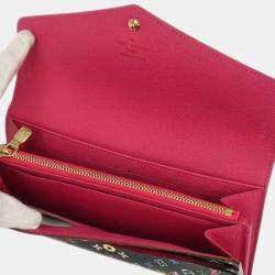 Pre Owned Louis Vuitton Multicolor Portefeuille Sarah Wallet