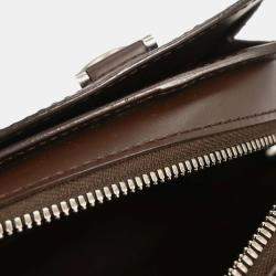 Pre Owned Louis Vuitton Brown Epi Pont Neuf Handbag