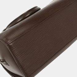 Pre Owned Louis Vuitton Brown Epi Pont Neuf Handbag