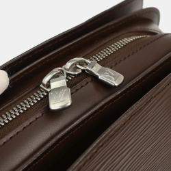 Pre Owned Louis Vuitton Brown Epi Pont Neuf Handbag