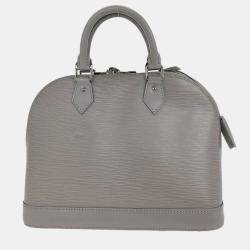 Pre Owned Louis Vuitton Gray Epi Alma PM Handbag