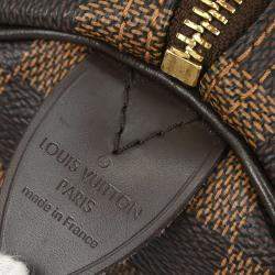 Pre Owned Louis Vuitton Damier Speedy 30 Handbag
