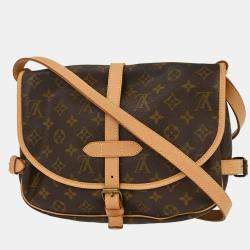 Pre Owned Louis Vuitton Monogram Saumur 30 Messenger Shoulder Bag