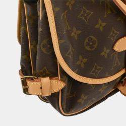 Pre Owned Louis Vuitton Monogram Saumur 30 Messenger Shoulder Bag