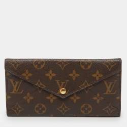 Pre Owned Louis Vuitton Monogram Canvas Long Origami Wallet