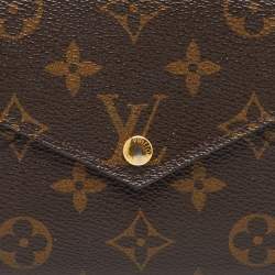 Pre Owned محفظة لويس فيتون أوريغامي طويلة كانفاس مونوغرامي