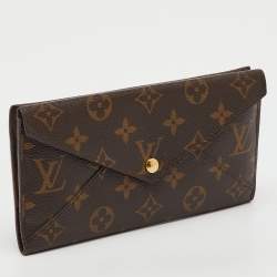 Pre Owned محفظة لويس فيتون أوريغامي طويلة كانفاس مونوغرامي