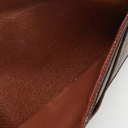 Pre Owned محفظة لويس فيتون أوريغامي طويلة كانفاس مونوغرامي