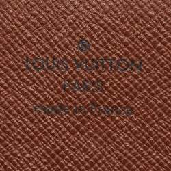 Pre Owned محفظة لويس فيتون أوريغامي طويلة كانفاس مونوغرامي