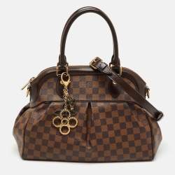 Pre Owned Louis Vuitton Damier Ebene Canvas Trevi PM Bag